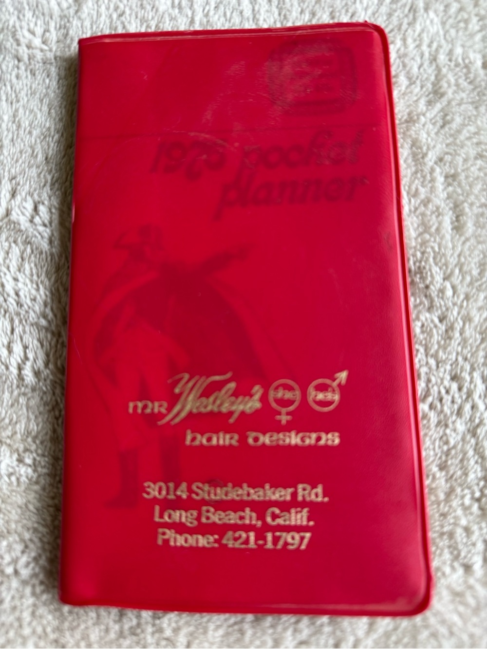 Vintage 1976 Mini Date Book Calendar Unused